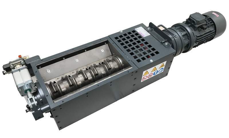 TRA200 Triturador horizontal 60÷200 kg/h com ejetor de peças